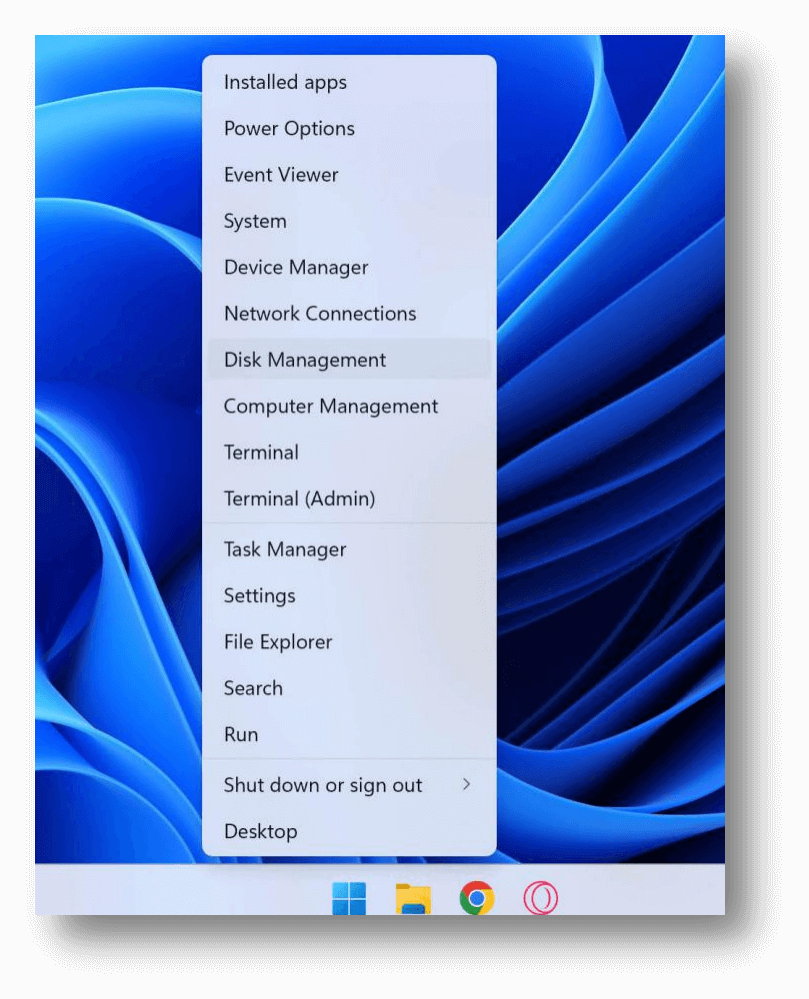 Assign a Drive Letter