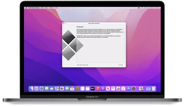 how to use Boot Camp Assistant on Mac