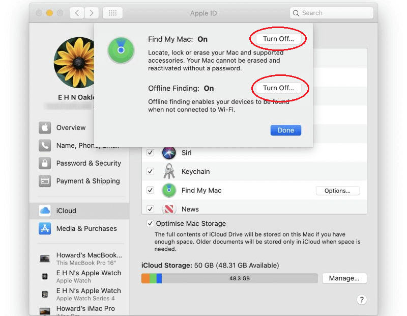 factory reset macOS Catalina