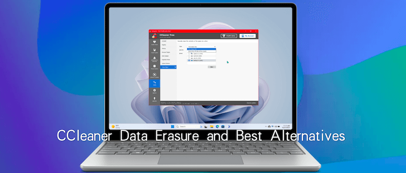 CCleaner data erasure