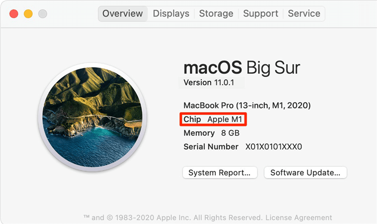 Check My Mac’s Chip to See It Is A Intel Mac or Apple Silicon Chip