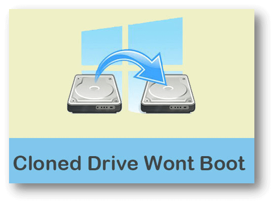fix clone disk not bootable