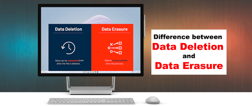 data deletion and data erasure