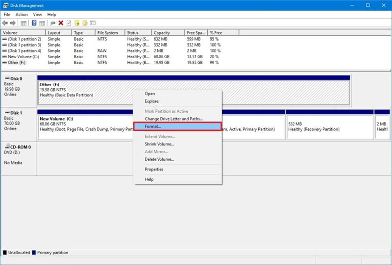 How to Format a Drive or Storage Device to NTFS on Windows and Mac?