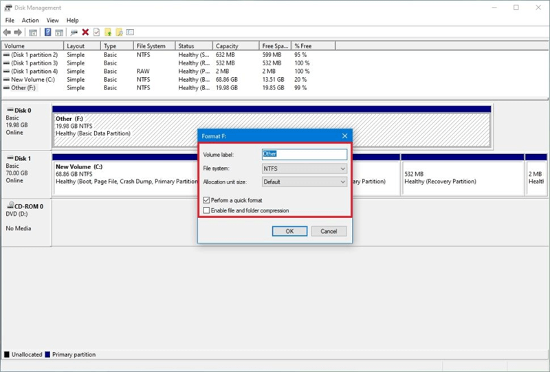 format SDHC/SDXC card to NTFS on Mac