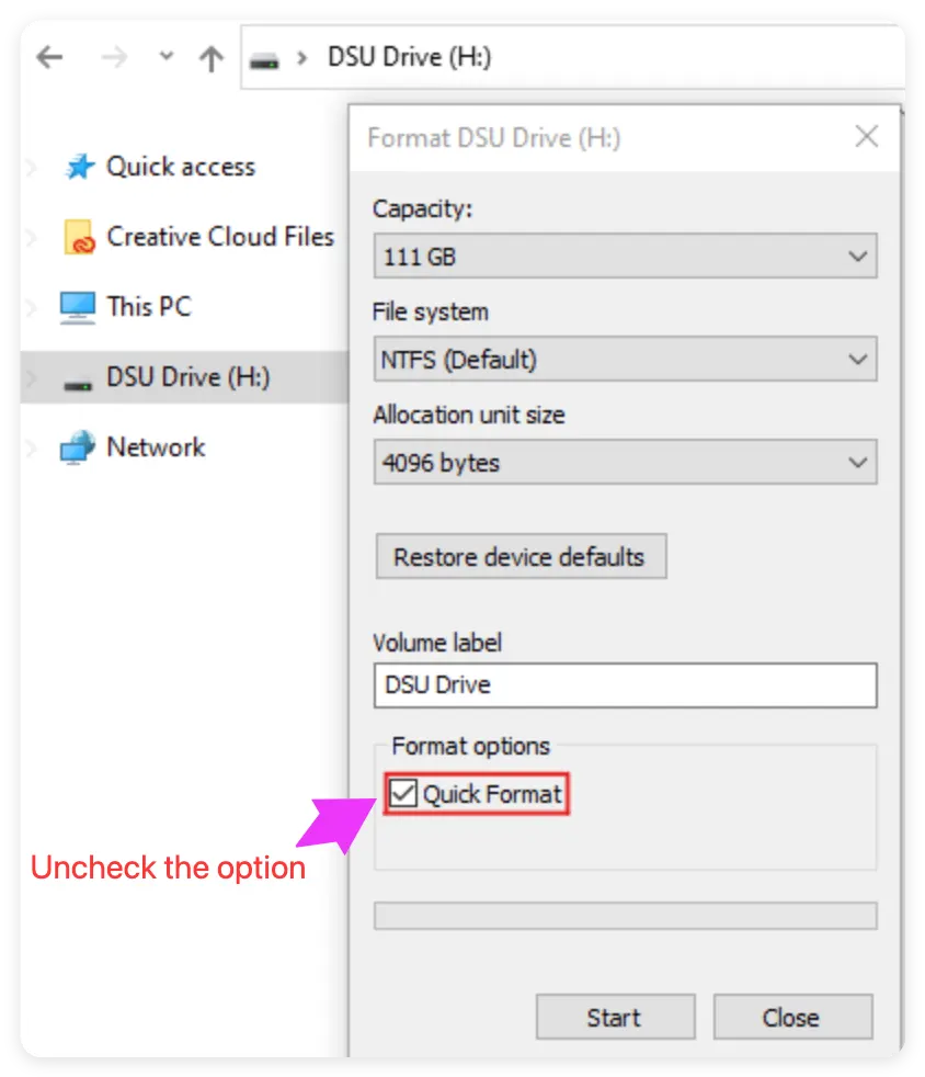 how to erase external hard drive for recycling data privacy