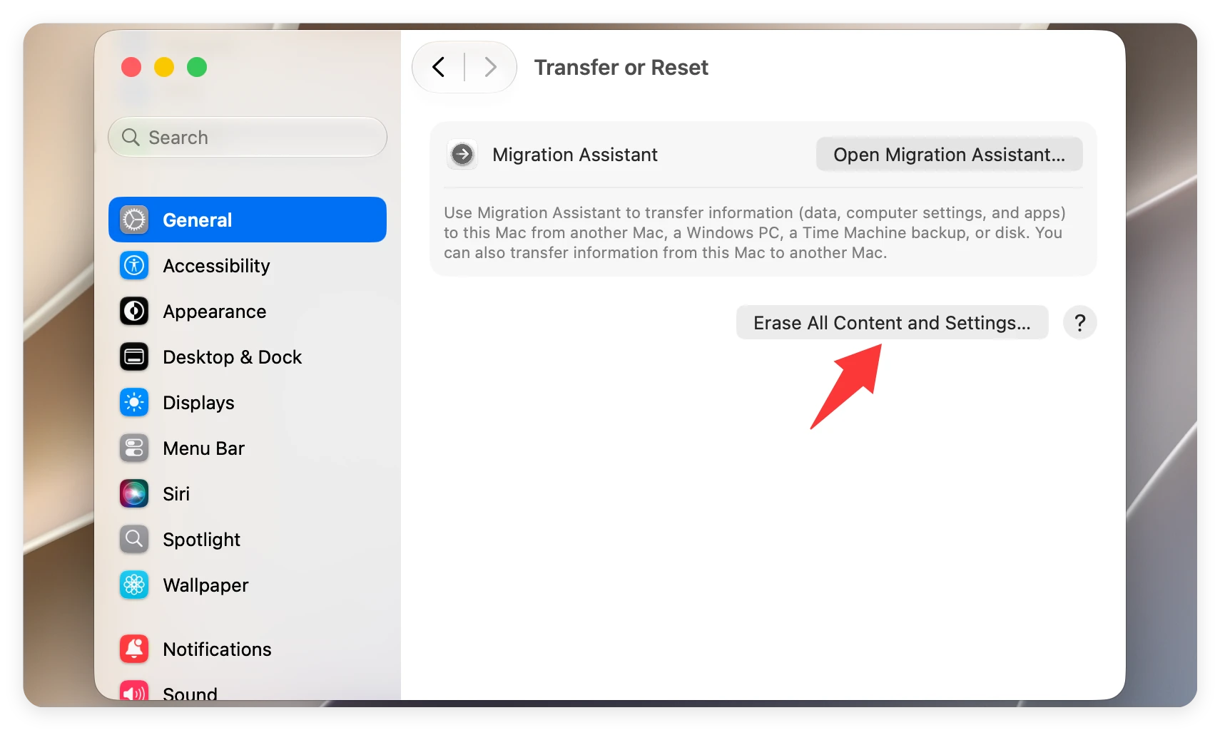 How to factory reset macOS 27 Golden Gate, reset macOS 27