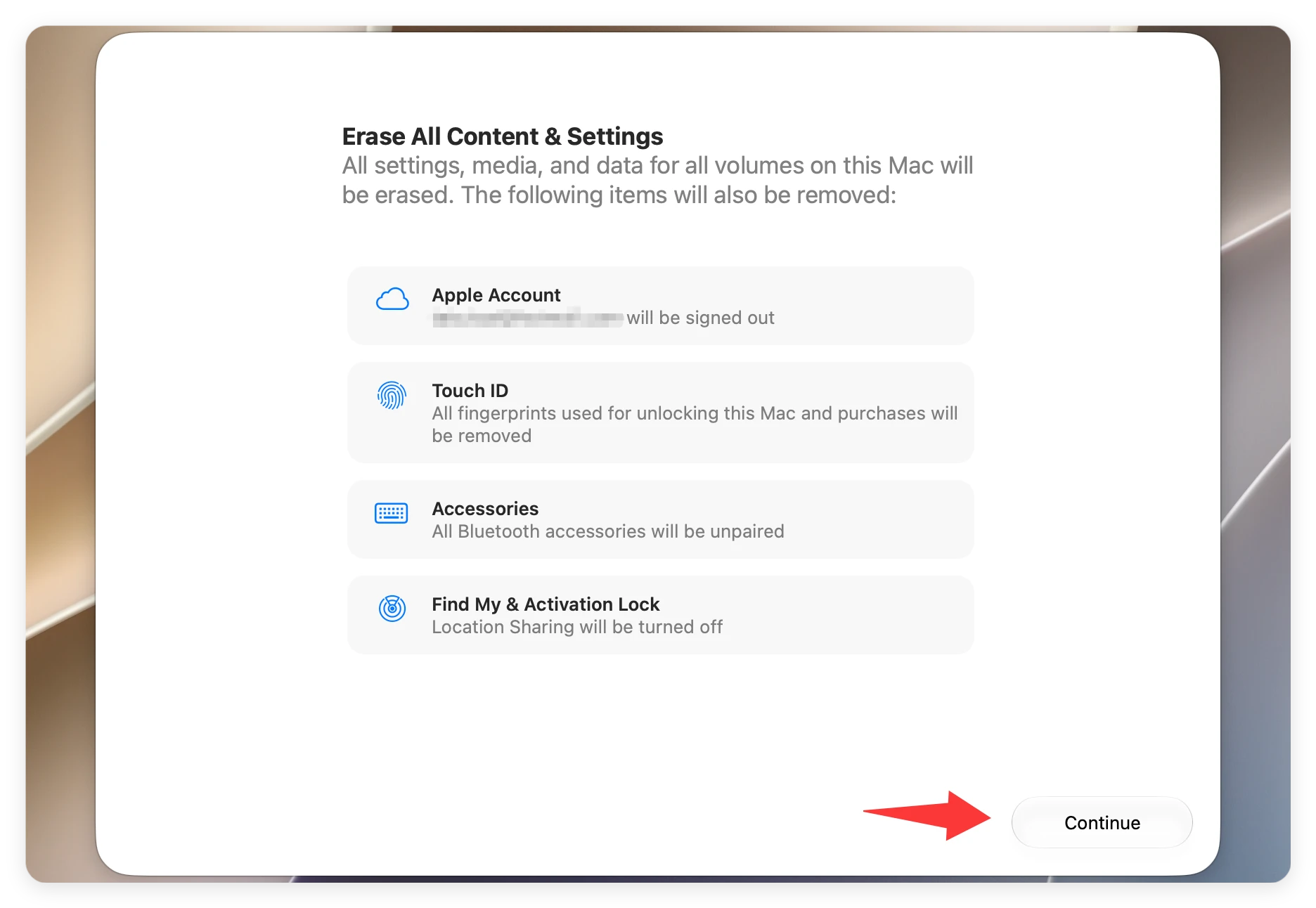 How to factory reset macOS 27 Golden Gate, reset macOS 27