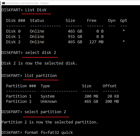 fix cannot format sd card