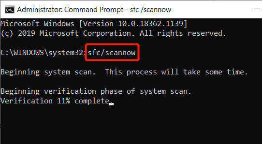 Sfc scannow windows 11