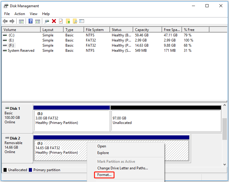 Format a Drive to ExFAT