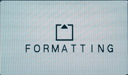 Format a CF Card in Camera or Device