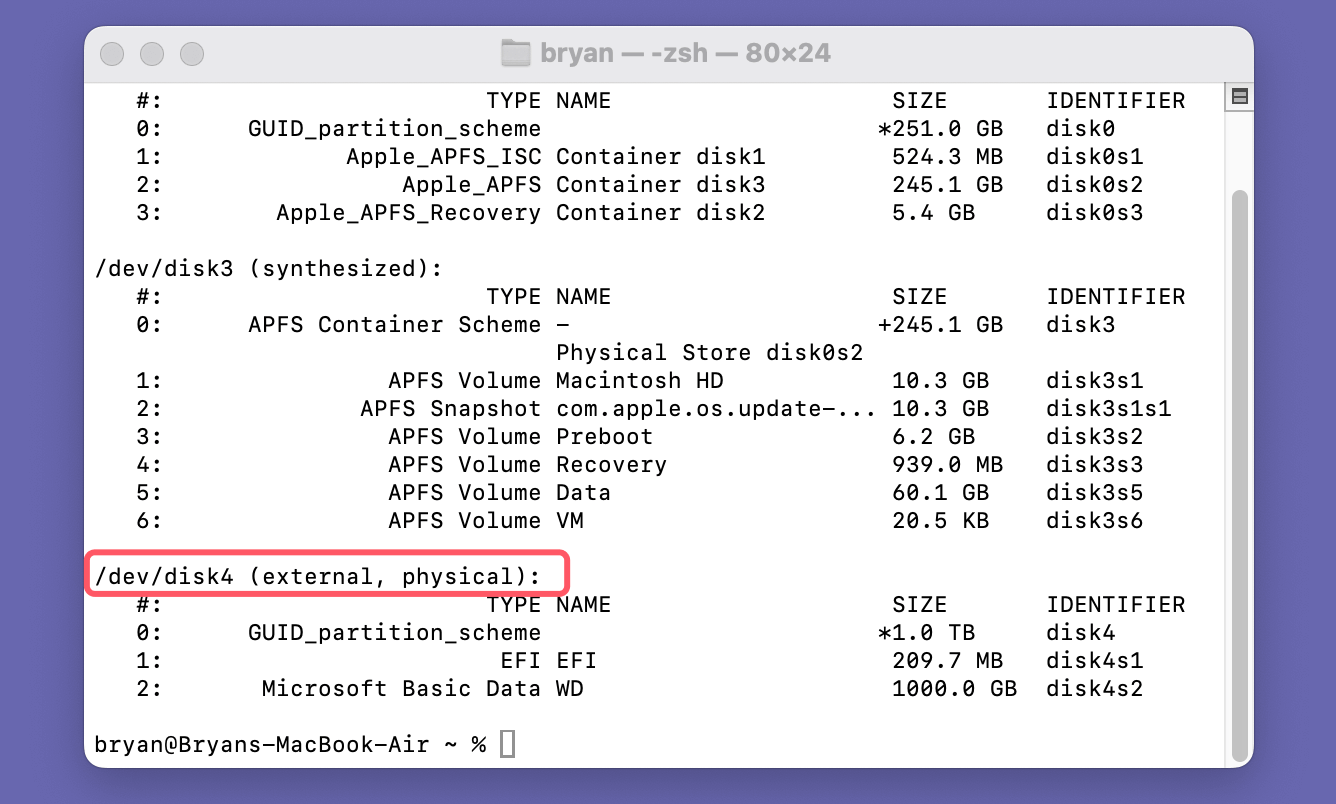 Format WD External Hard Drive on Mac on Mac