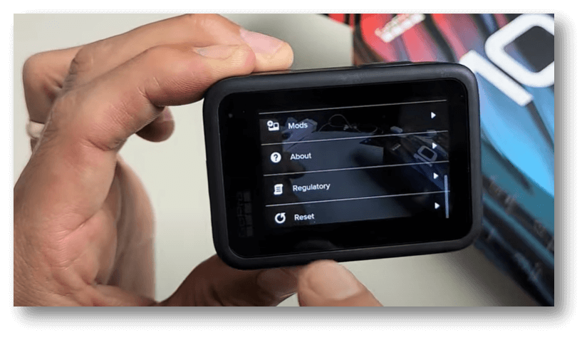 Factory reset GoPro HERO9 Black