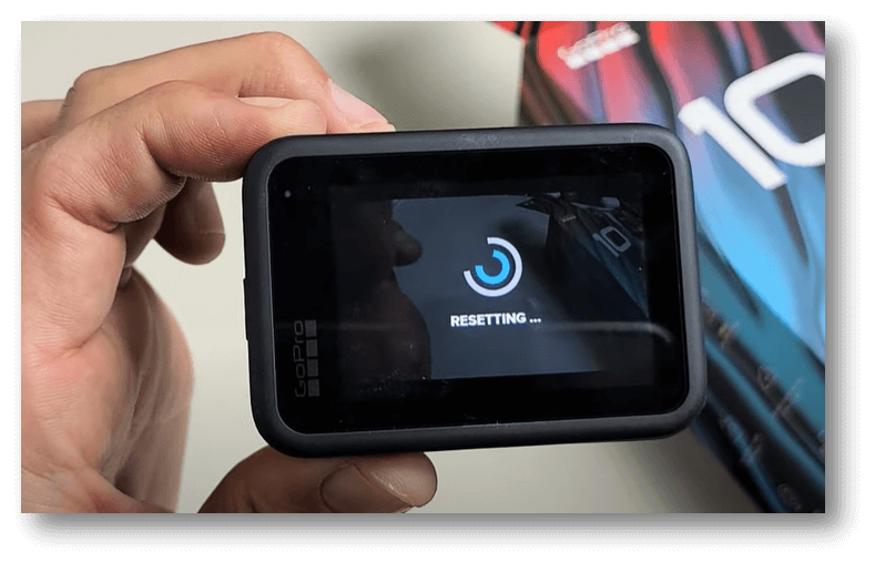 Factory reset GoPro HERO9 Black