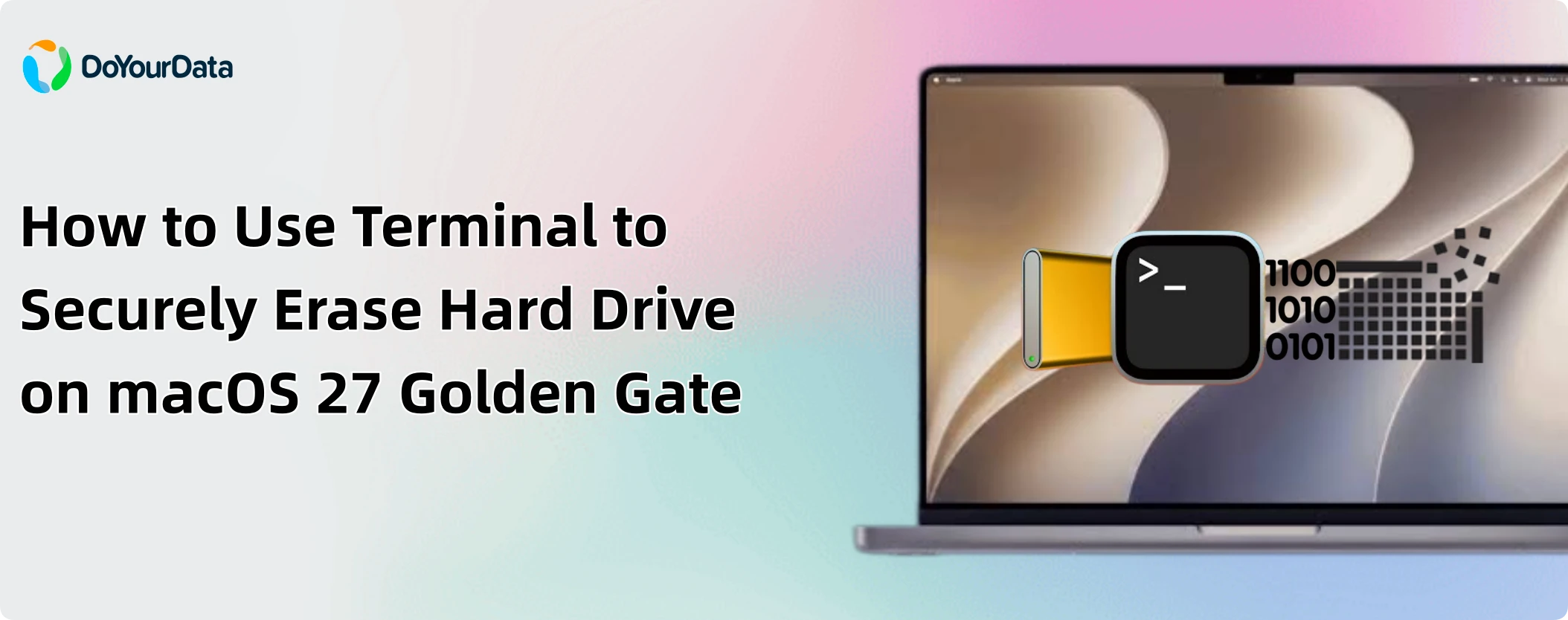 how to use Terminal to securely erase hard drive on macOS 27 Golden Gate