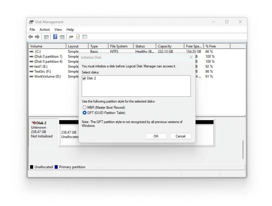 how to format SSD on Windows 11/10/8/7