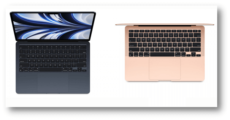 M1 MacBook Air vs. M2 MacBook Air
