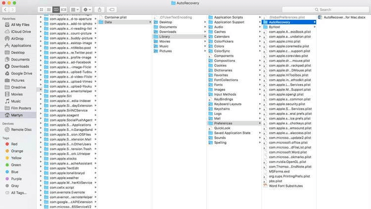 Recover lost data from Apple Mac