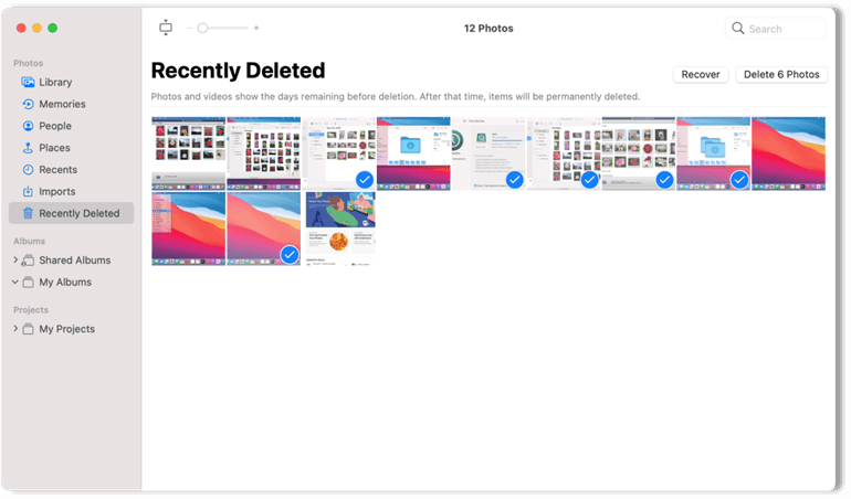 Take Screenshots and Recover Deleted Screenshots on Mac