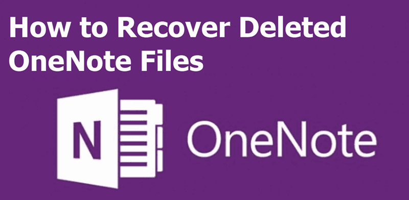 recover deleted files from OneNote