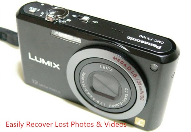 Panasonic LUMIX digital camera photo recovery