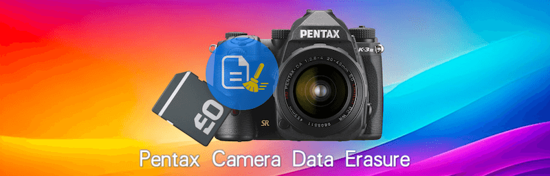 Pentax camera data erasure