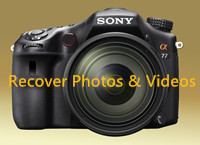 recover lost videos and photos from Sony Camera