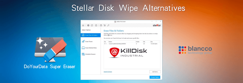 Stellar disk wipe alternative