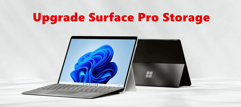 upgrade storage on Surface Pro