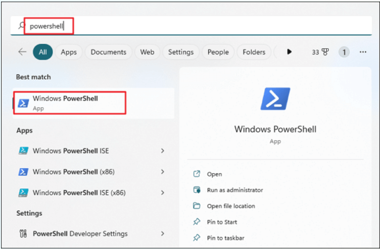 Try PowerShell to Delete Files