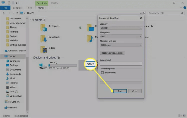 permanently erase deleted data from memory card