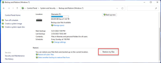 Recover Files from the Recycle Bin