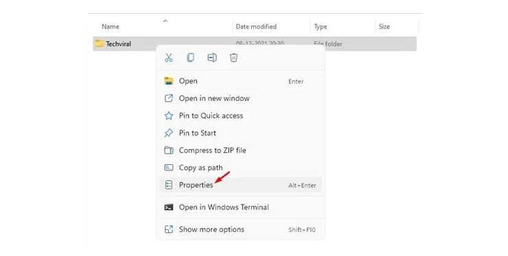 hide files on Windows 11