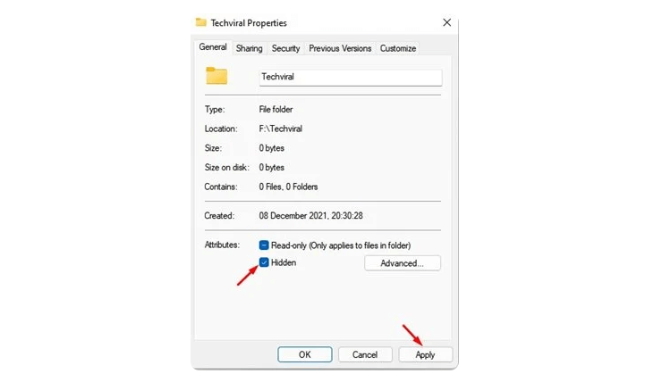 How To Hide Or Unhide Files On Windows 11108 4035