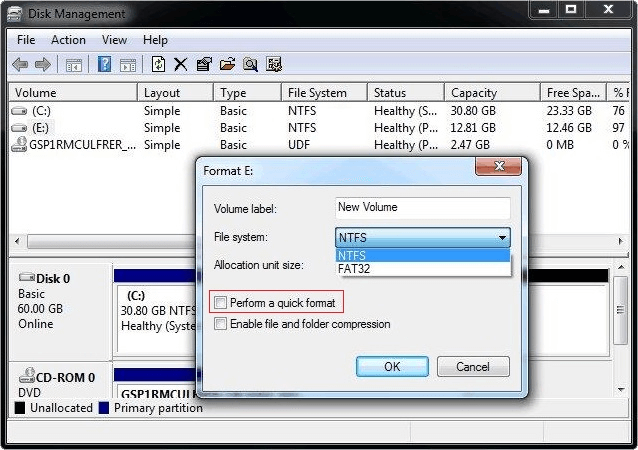 destroy data from Windows 7 hard drive