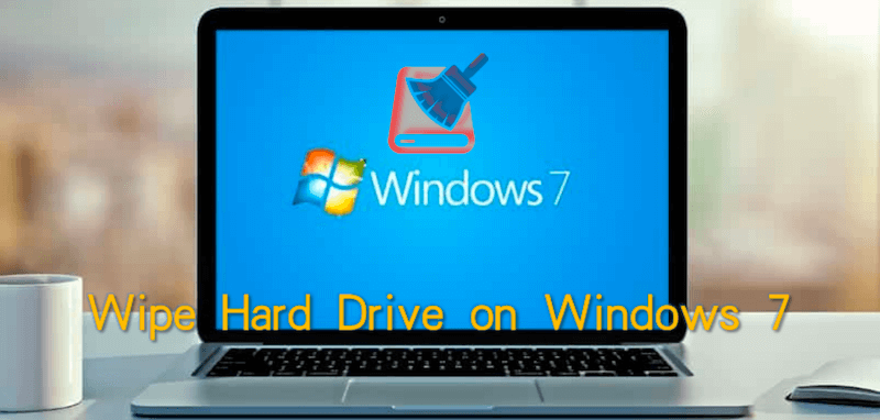 wipe data from hard drive on Windows 7