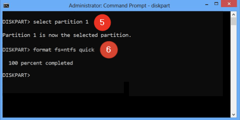 how to format or wipe Windows 8 hard drive partition