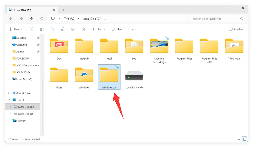 recover files deleted while updating Windows 11 26H2