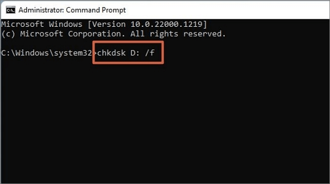 Windows CHKDSK Command