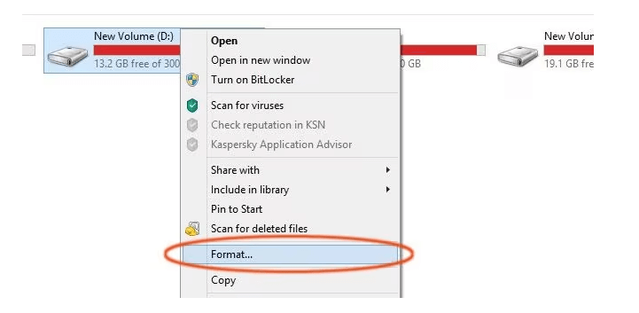 format WD External Hard Drive
