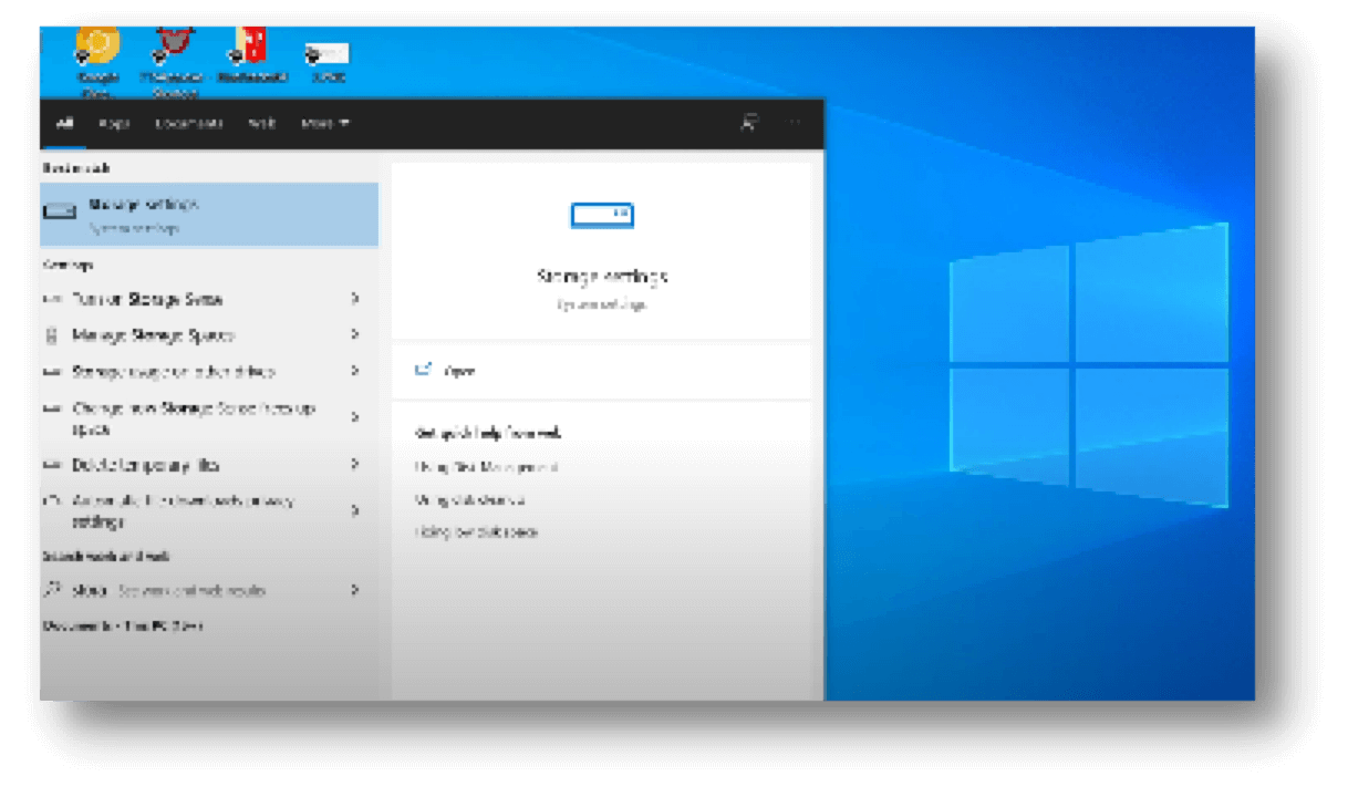 windows storage sense