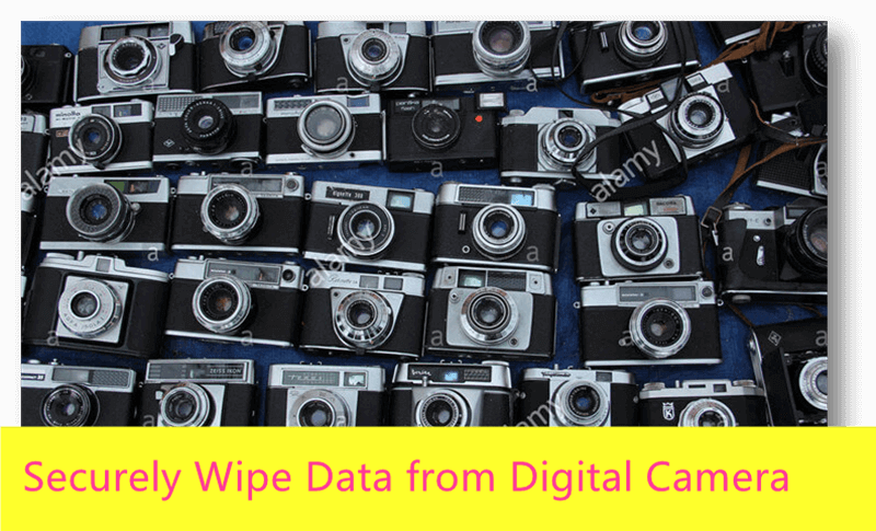 Permanently Erase Data on A Digital Camera