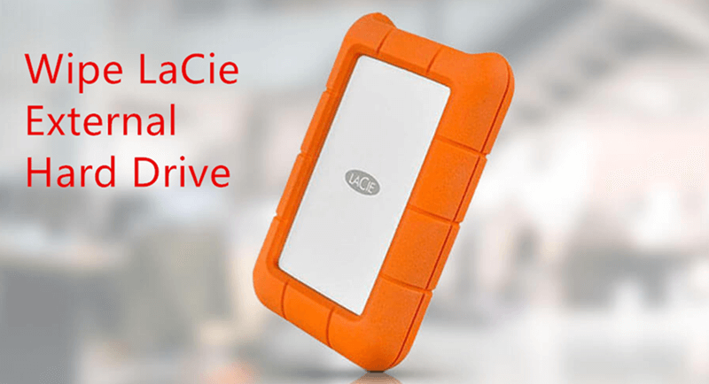 Wipe LaCie External Hard Drive