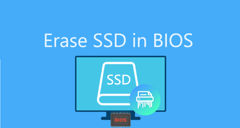 erase SSD in BIOS