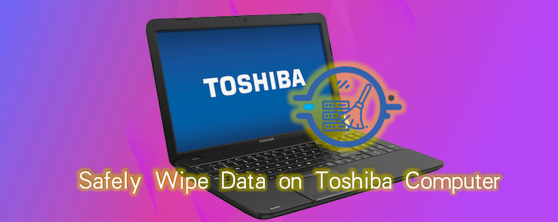 Toshiba computer data erasure
