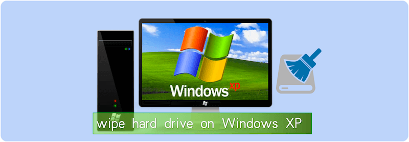 wipe hard drive on Windows XP