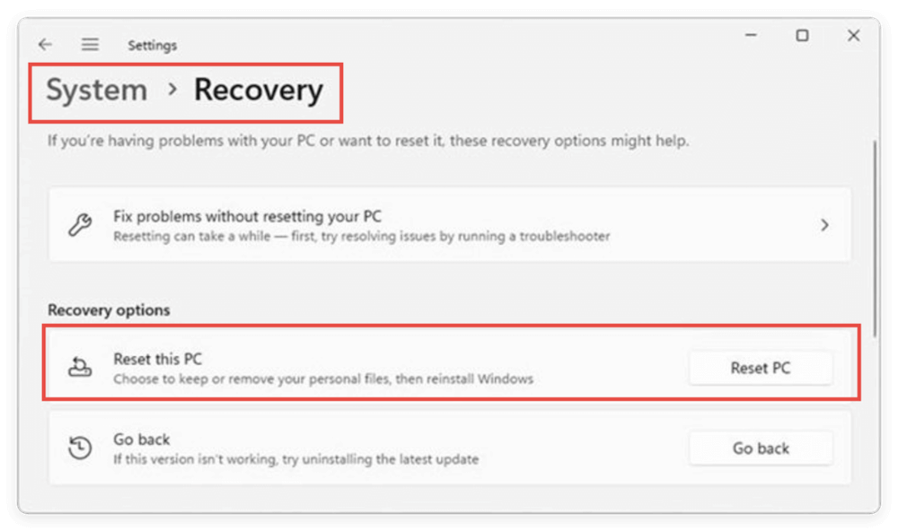 Your computer restarted because of a problem