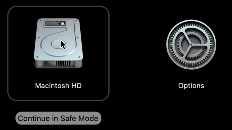 fix can not install macOS