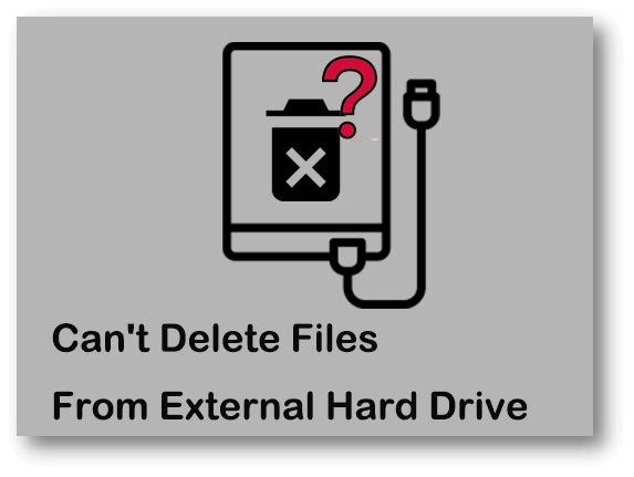 Fix Can't Empty Files from External Hard Drive on Mac